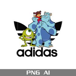 monsters inc adidas png, adidas logo png, monsters inc png, cartoon adidas png, ai digital file
