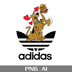 scooby doo adidas png, adidas logo png, scooby doo png, disney adidas png, ai digital file