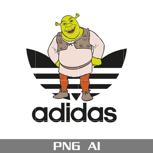 Shrek Adidas Png, Adidas Logo Png, Shrek Png, Disney Adidas - Inspire Uplift