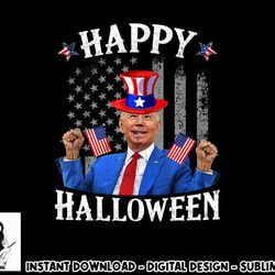 funny joe biden happy halloween confused 4th of july 2022 png, sublimation copy