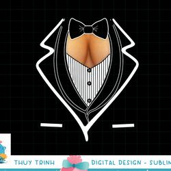 funny ladies cleavage tuxedo party mardi gras tailgate png, sublimation copy