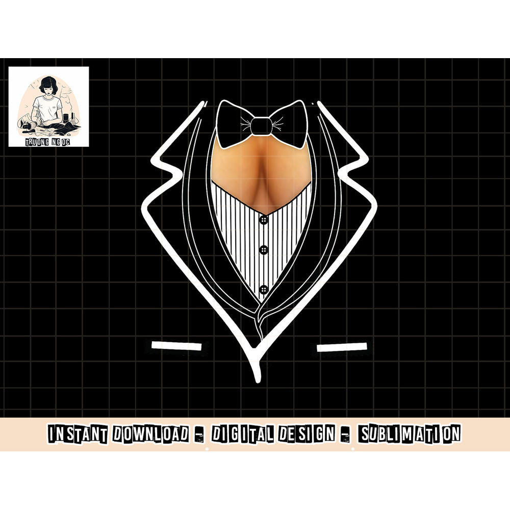 Funny Ladies Cleavage Tuxedo Party Mardi Gras Tailgate png, sublimation copy.jpg