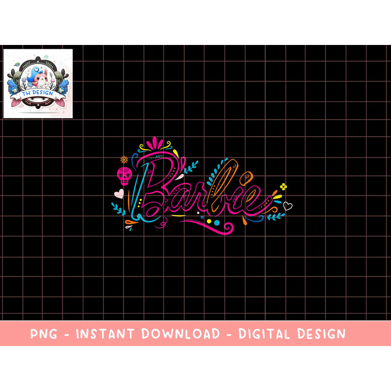 Barbie - Dia de Muertos Logo png, sublimation copy.jpg