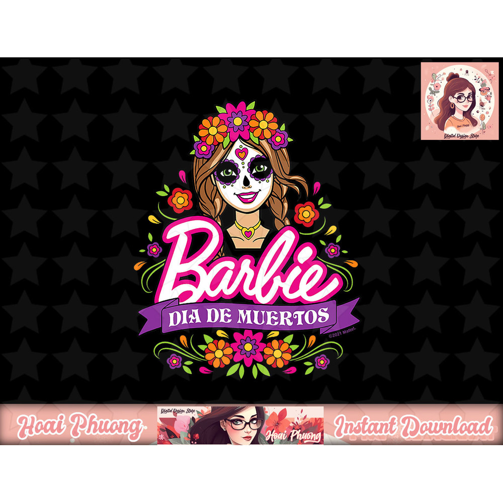 Barbie - Dia De Muertos png, sublimation (1) copy.jpg