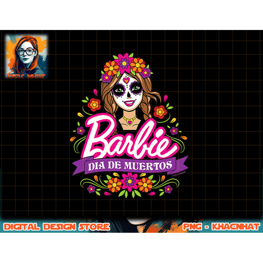 Barbie - Dia De Muertos png, sublimation (1) copy.jpg