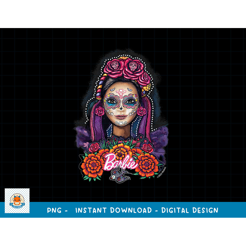 Barbie - Dia De Muertos png, sublimation copy.jpg