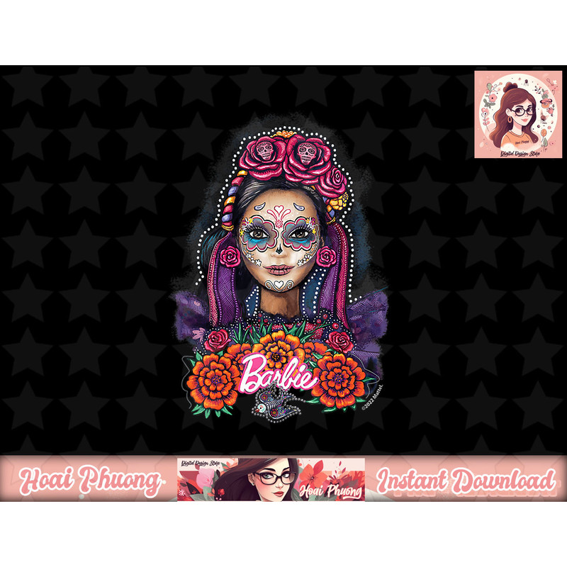 Barbie - Dia De Muertos png, sublimation copy.jpg