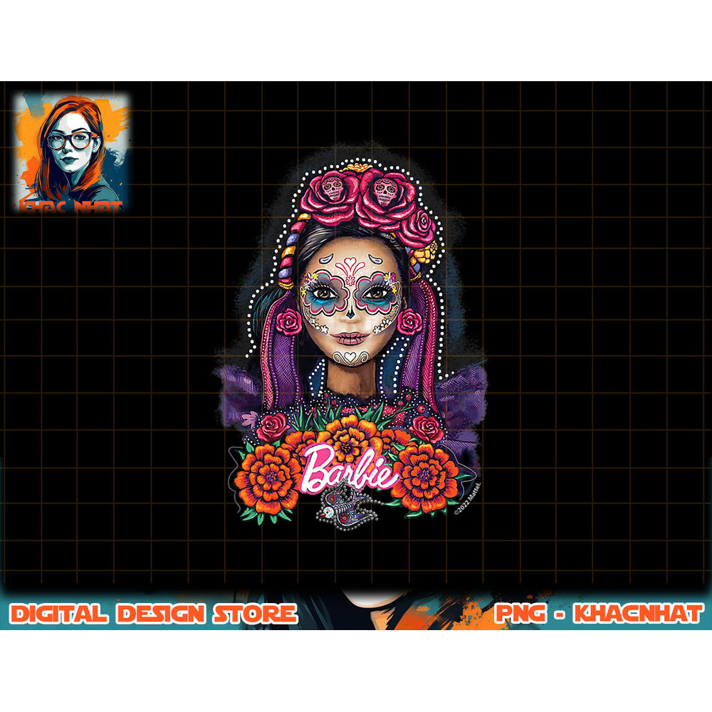 Barbie - Dia De Muertos png, sublimation copy.jpg