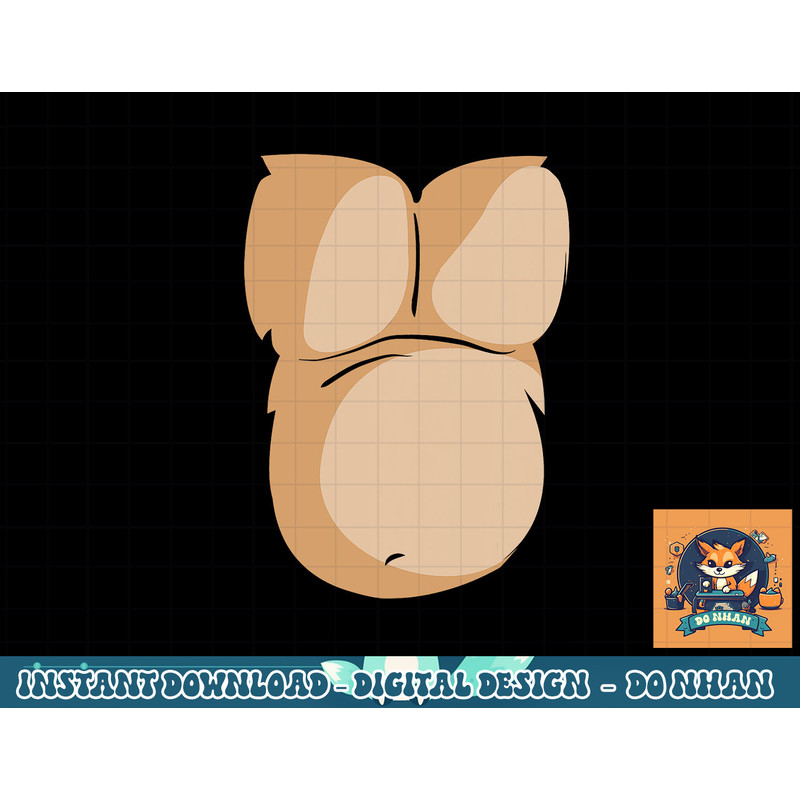 Funny Monkey Gorilla Hairy Chest Costume T Shirt Tee Tshirt png, sublimation copy.jpg