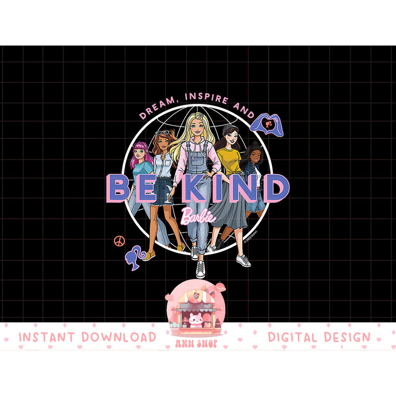 Barbie - Dream Inspire Be Kind png, sublimation copy.jpg