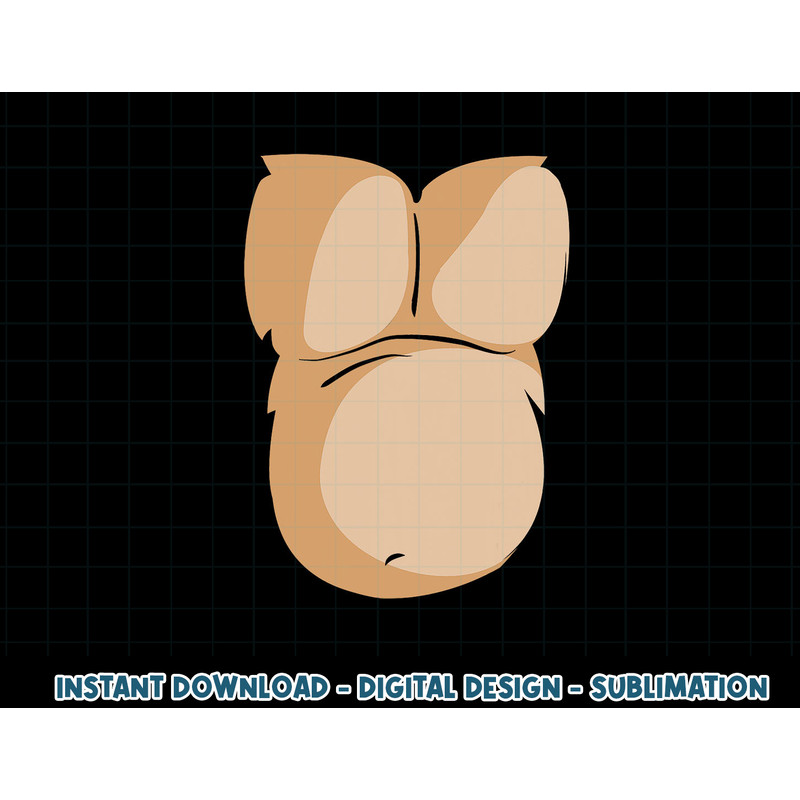 Funny Monkey Gorilla Hairy Chest Costume T Shirt Tee Tshirt png, sublimation copy.jpg