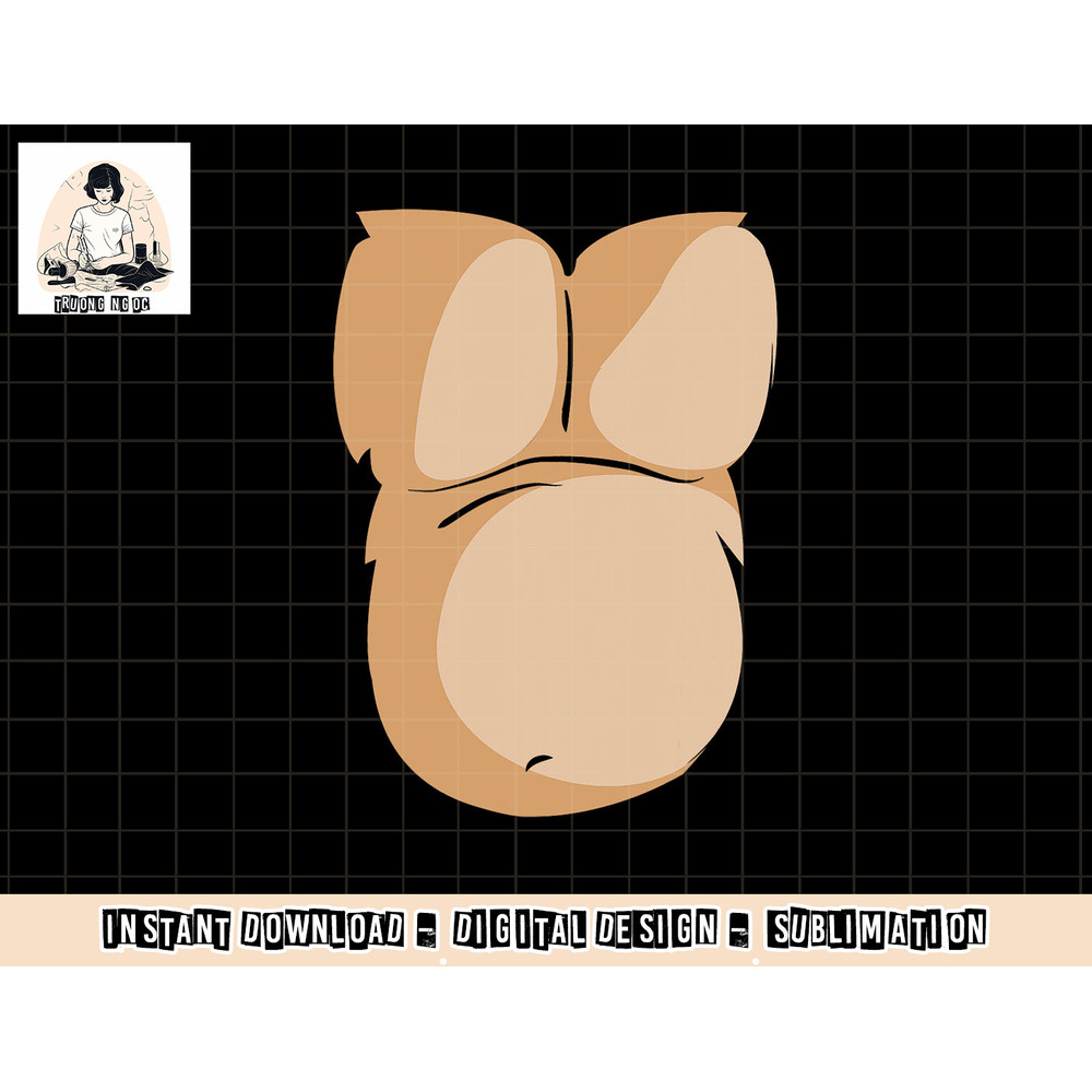 Funny Monkey Gorilla Hairy Chest Costume T Shirt Tee Tshirt png, sublimation copy.jpg