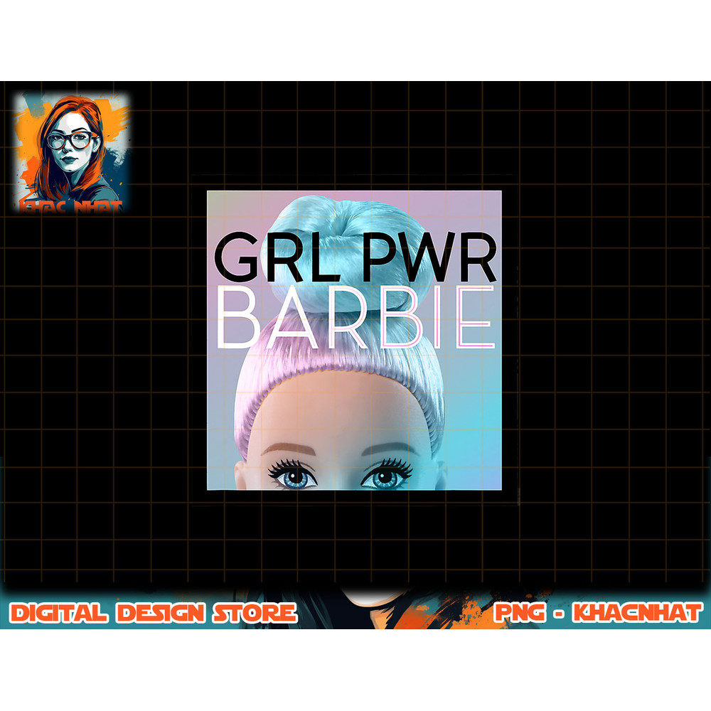 Barbie - GRL PWR (Girl Power) png, sublimation copy.jpg