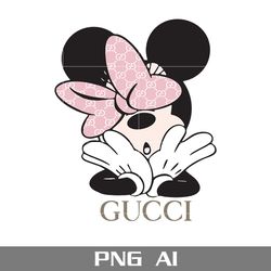 minnie mouse gucci png, minnie mouse gucci fashion brand png, disney gucci png, gucci logo png, ai file