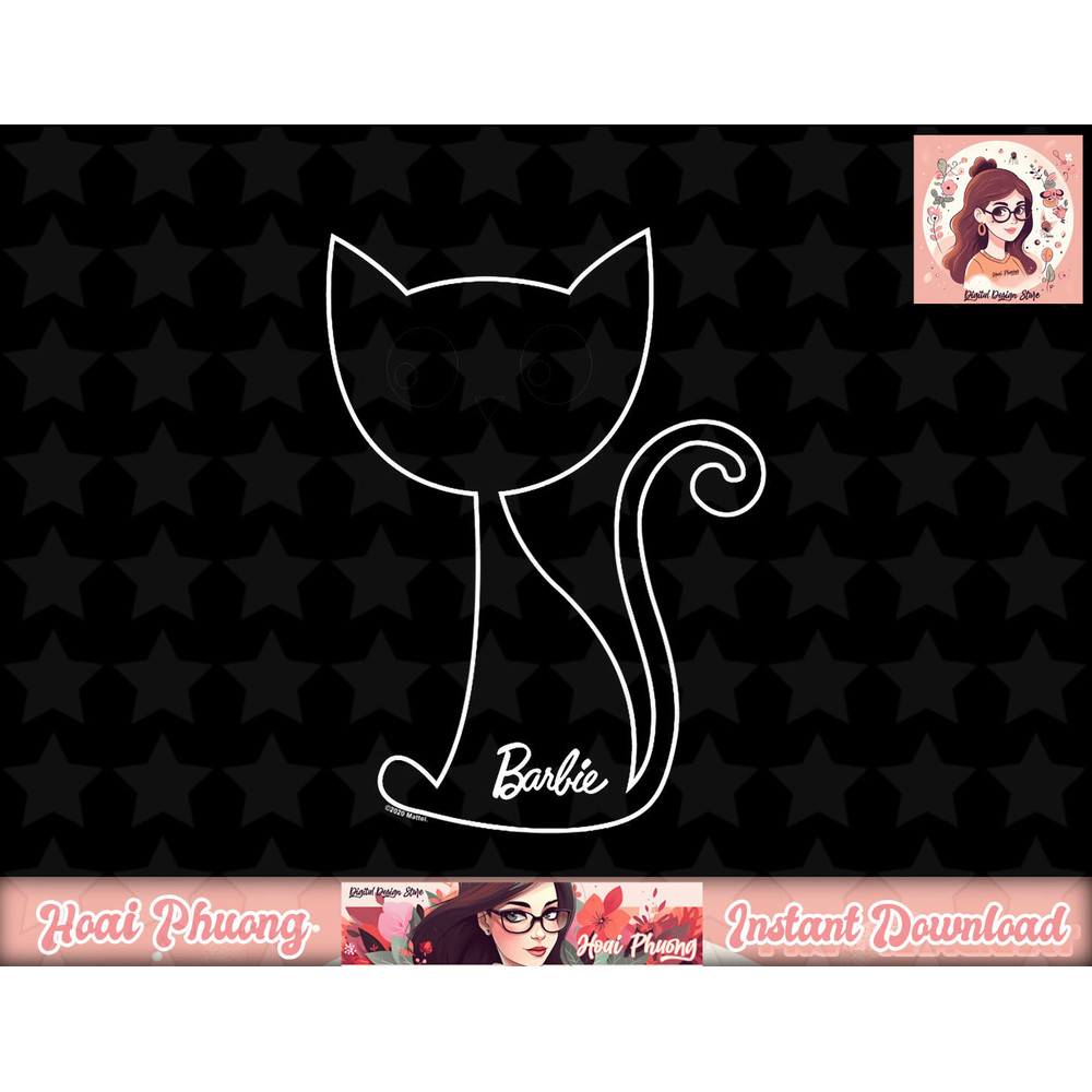 Barbie - Halloween Black Cat png, sublimation copy.jpg