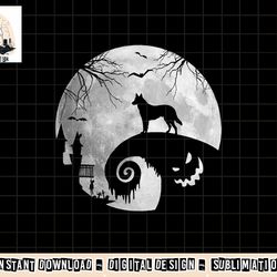 german shepherd and moon halloween costume dog lover   copy