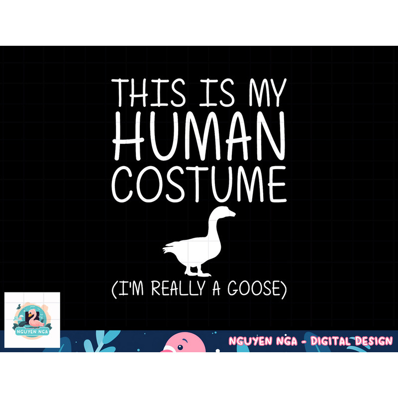 Goose Easy Halloween Human Costume Waterfowl Animal DIY Gift png, sublimation copy.jpg