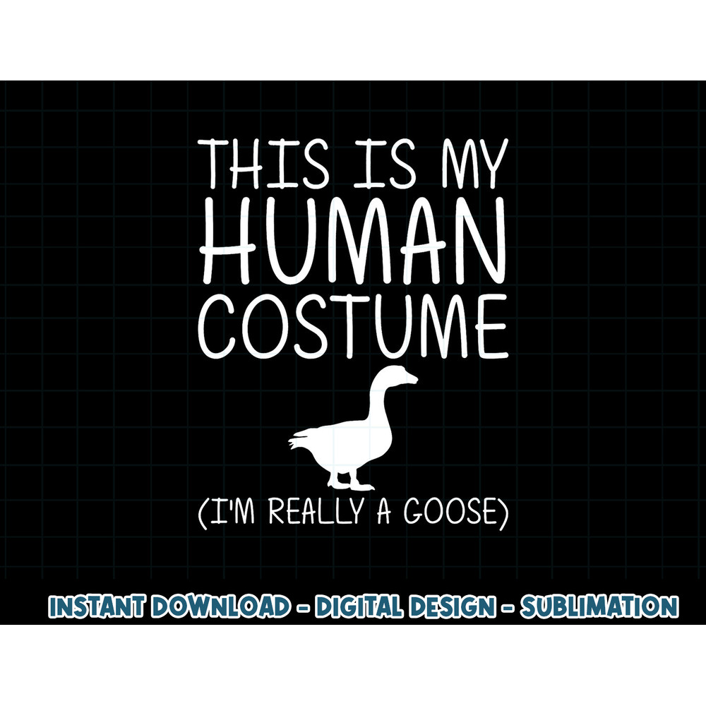 Goose Easy Halloween Human Costume Waterfowl Animal DIY Gift png, sublimation copy.jpg