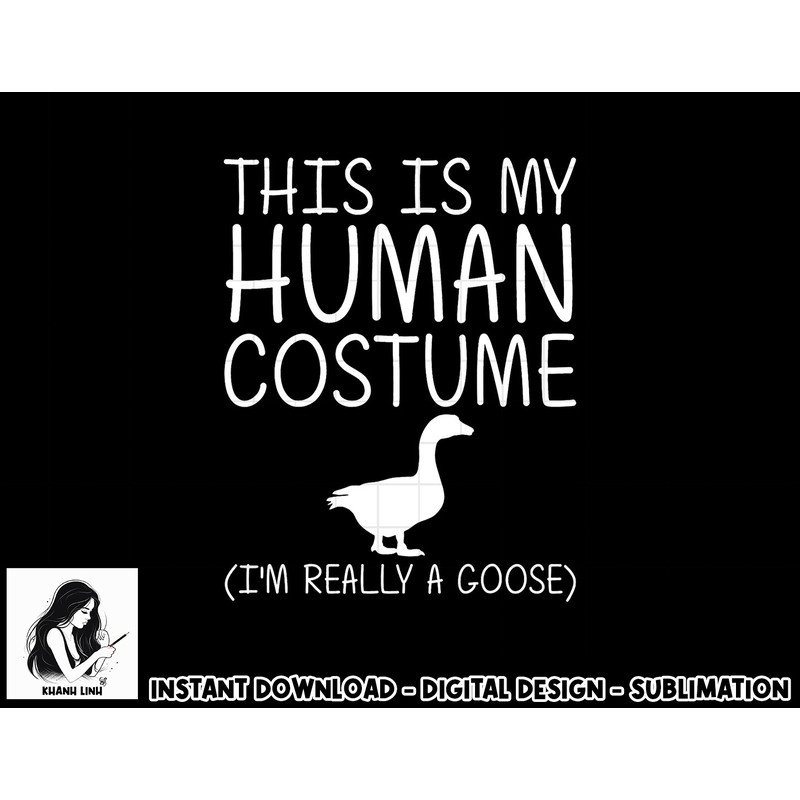 Goose Easy Halloween Human Costume Waterfowl Animal DIY Gift png, sublimation copy.jpg