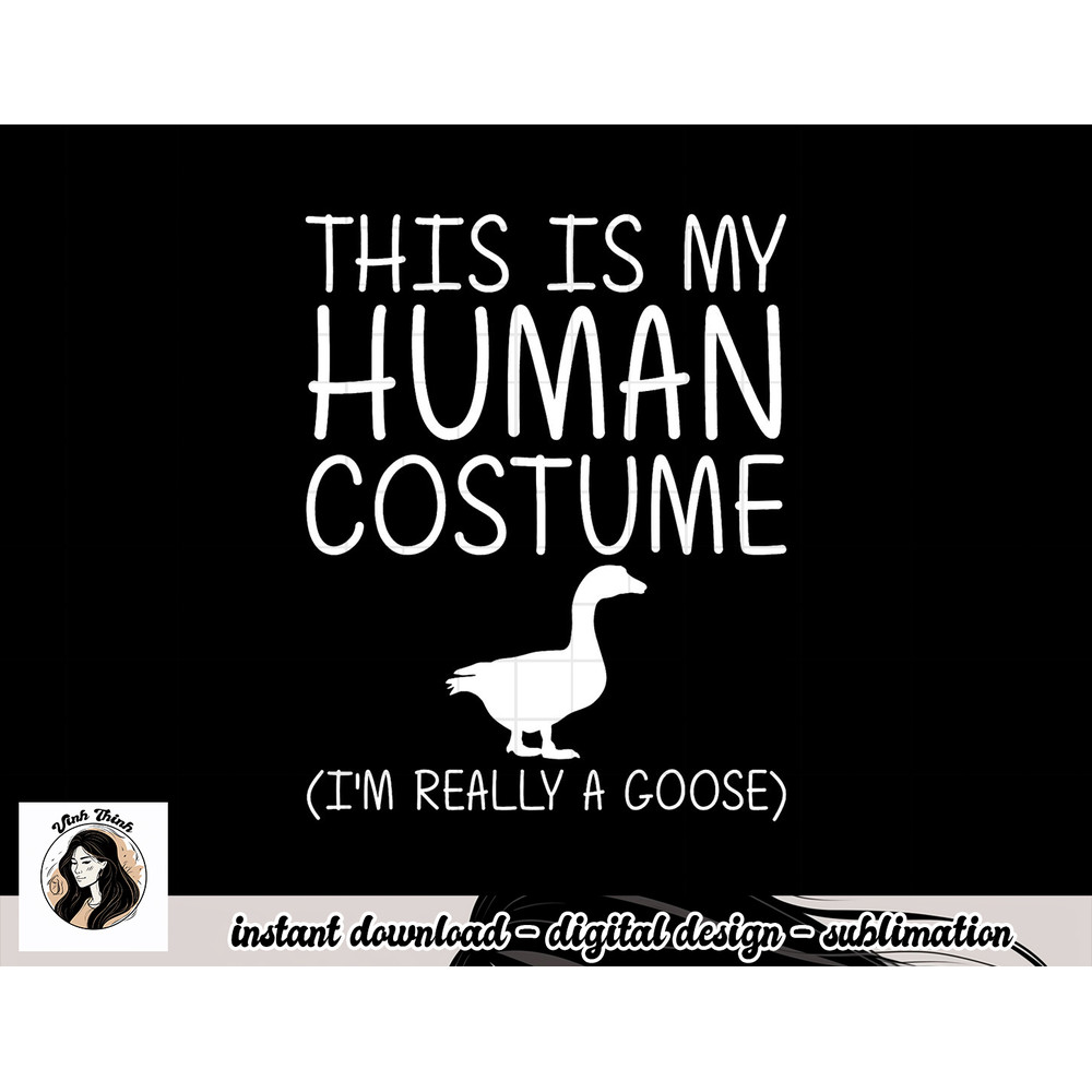 Goose Easy Halloween Human Costume Waterfowl Animal DIY Gift png, sublimation copy.jpg