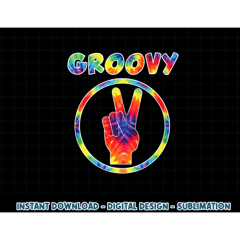 Groovy 70 s Tie Dye png, sublimation - Vintage Tee For Retro Party copy.jpg