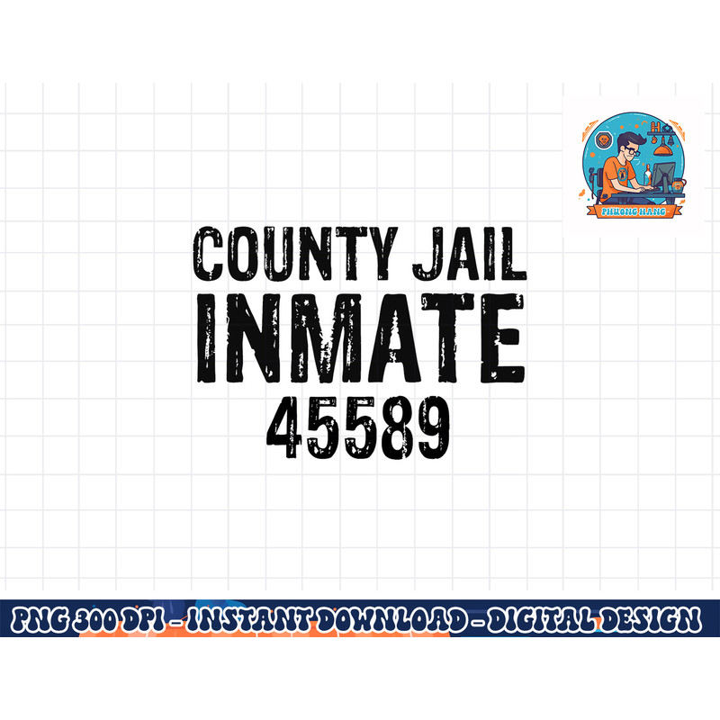 Halloween County Jail Inmate Prisoner Costume Party png, sublimation copy.jpg