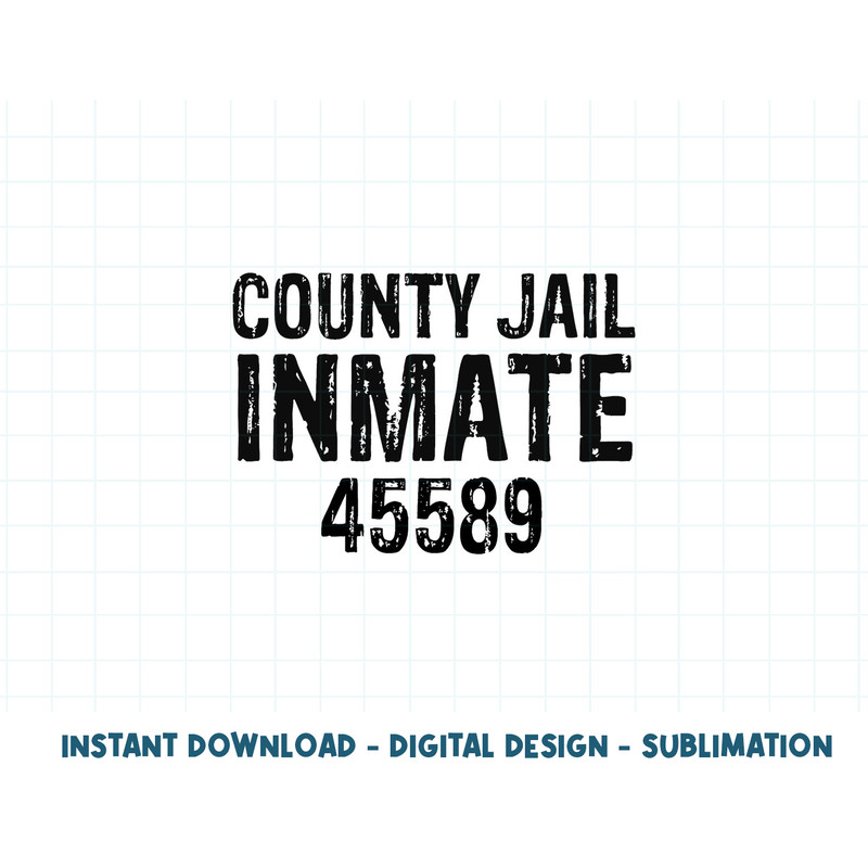 Halloween County Jail Inmate Prisoner Costume Party png, sublimation copy.jpg