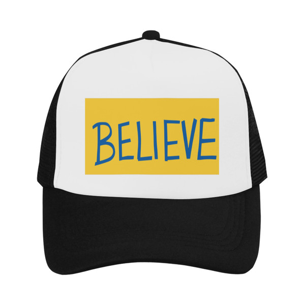 Believe Sign Ted Lasso Trucker Hat.jpg