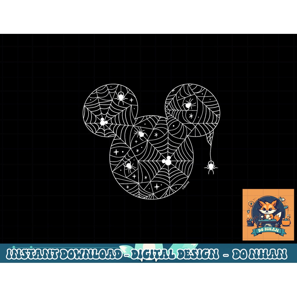 Halloween Mickey Spider Web Ears png, sublimation copy.jpg