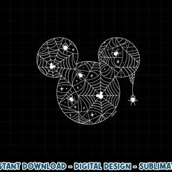Halloween Mickey Spider Web Ears png, sublimation copy