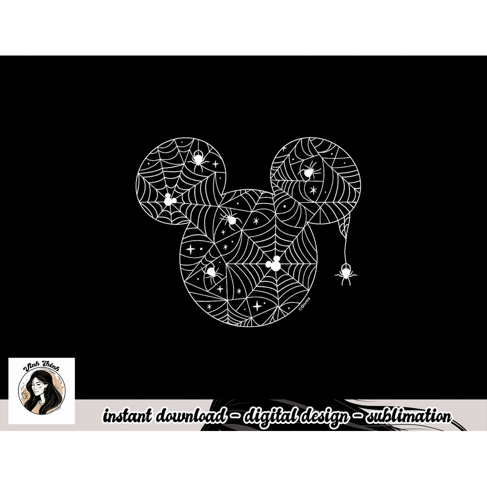 Halloween Mickey Spider Web Ears png, sublimation copy.jpg