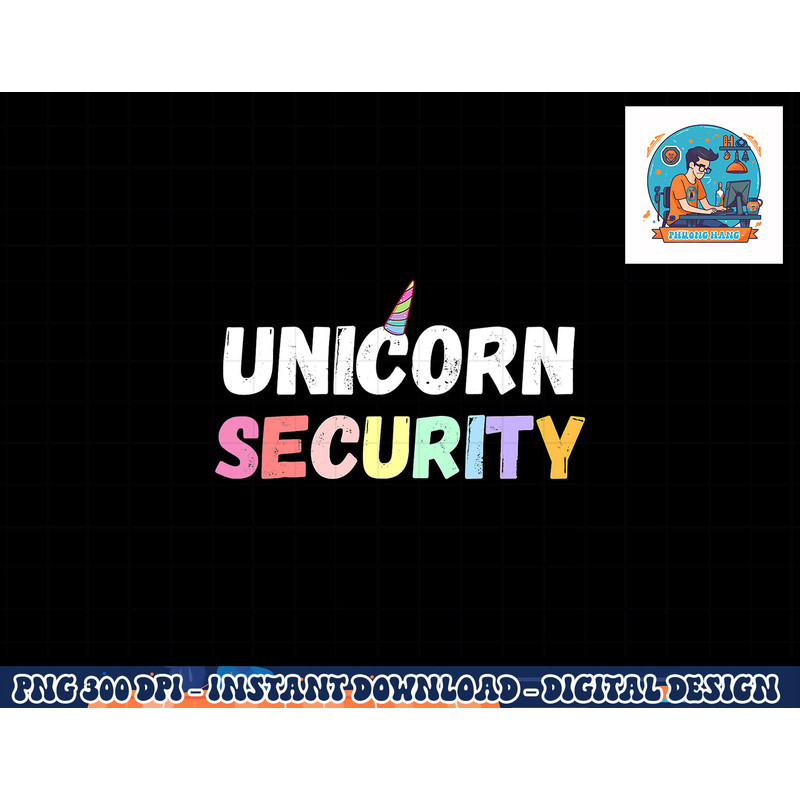 Halloween Mother Daughter Costume Unicorn Security Dad Mom png, sublimation copy.jpg