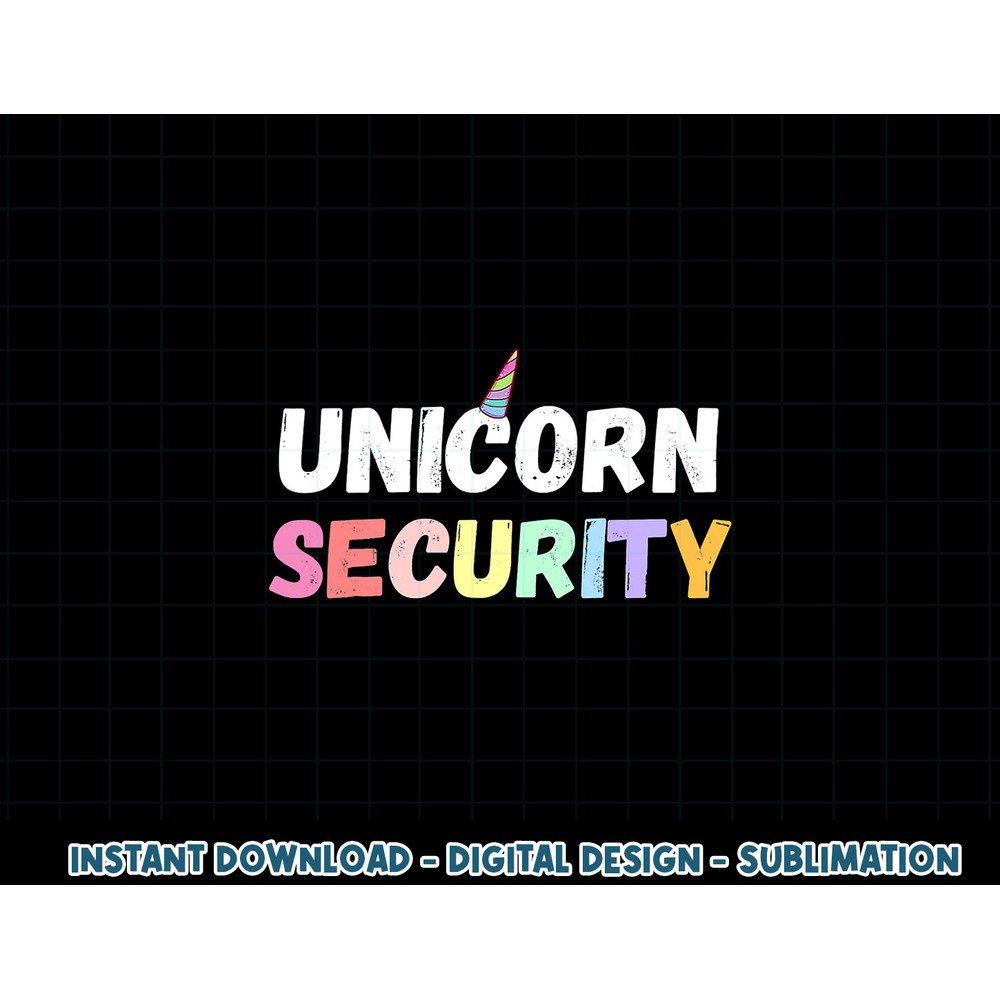 Halloween Mother Daughter Costume Unicorn Security Dad Mom png, sublimation copy.jpg