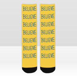 Believe Sign Socks