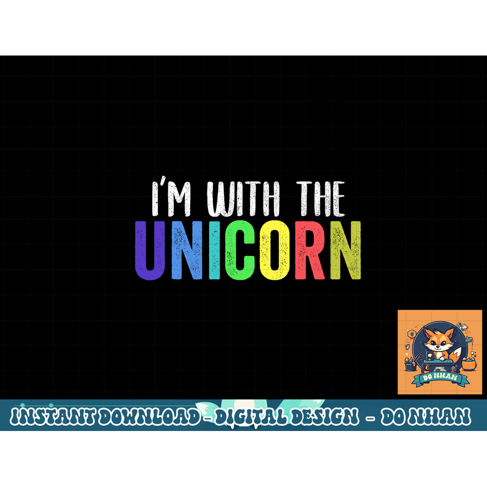 Halloween Parent Daughter Adult Costume I m With The Unicorn png, sublimation copy.jpg