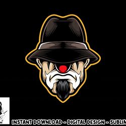 halloween scary clown cholo shirt gangster png, sublimation copy