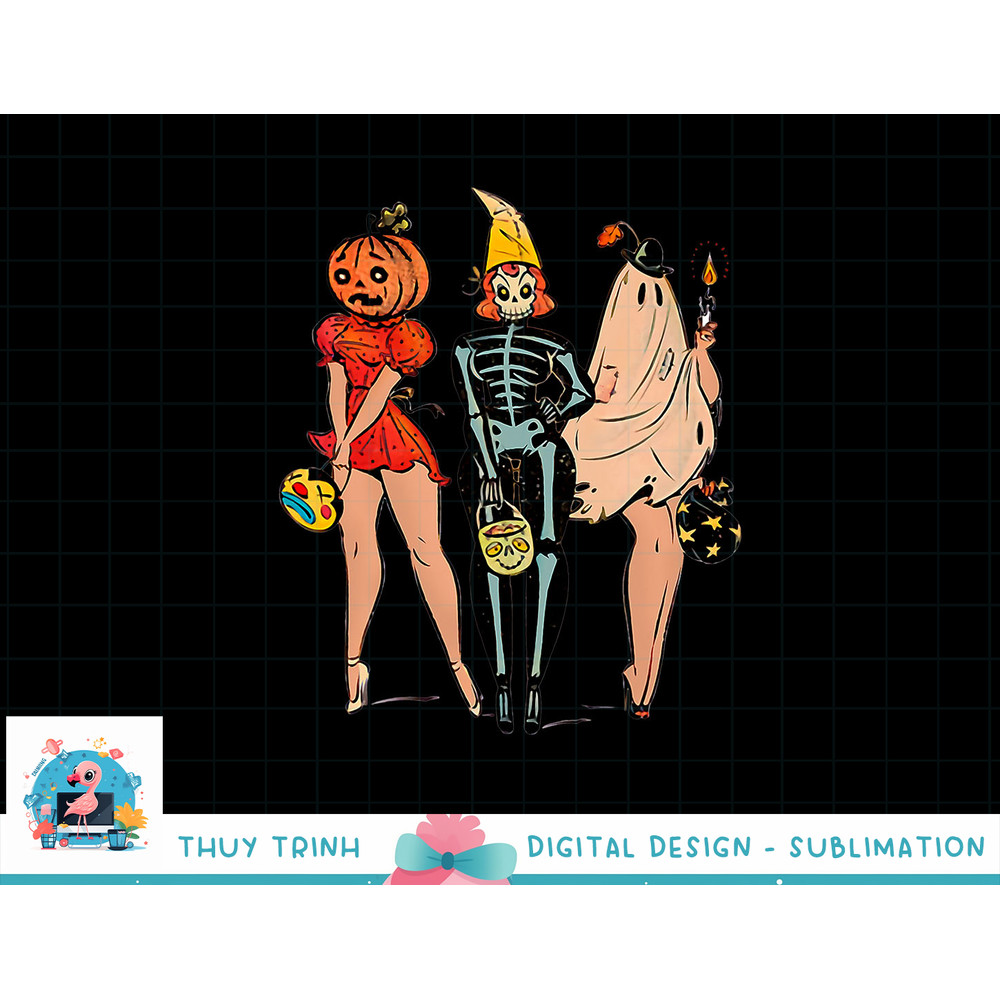 Halloween Witch Pin Up Retro Vintage Pumpkin Women png, sublimation copy.jpg