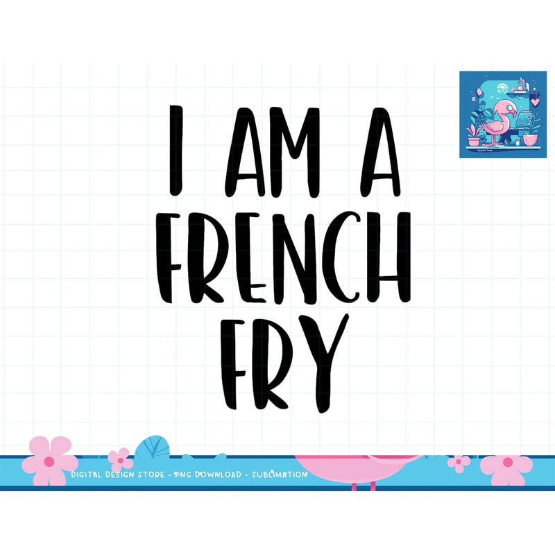 I Am A French Fry Halloween I m Simple Costume Lazy png, sublimation copy.jpg