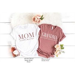 mom shirt, personalized mom shirt, gift for mom, gift for grandma, shirt with kids names, grandma shirt,mom shirt kids n