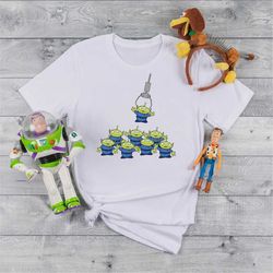 toy story aliens shirt, toy story little men shirt, toy story green aliens shirt, toy story  little green men shirt, dis