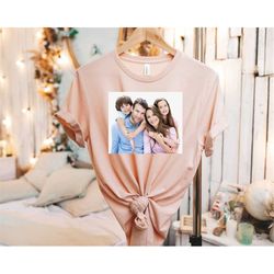 custom t-shirt picture family, customize t-shirt, your photo shirt, t-shirt photo, unisex shirt personalized gift, custo