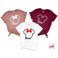 disney matching mouse shirts, disney ears shirt, custom disney shirt, disney trip shirts, disney shirt, disney family ap