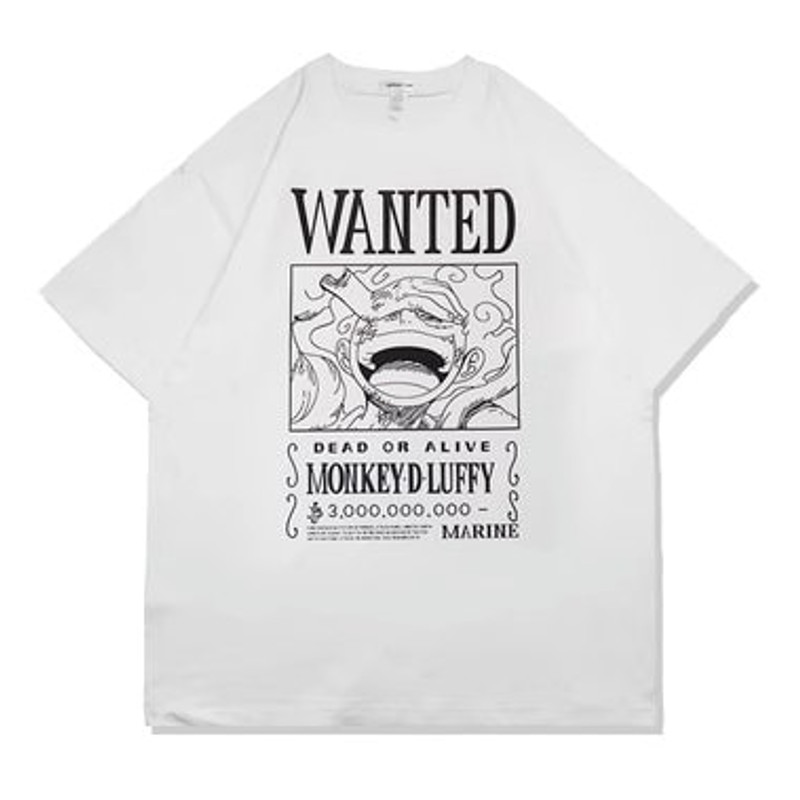 Luffy Wanted Poster Printed T-Shirt King of The Pirates T-Shirt Pirate Anime T-Shirt Luffy Gear 5 T-Shirt Sun God Nika T-Shirt - 3.jpg