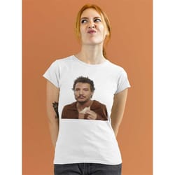pedro pascal eating sandwich shirt, pedro pascal tshirt, pedro pascal meme, narcos, massive talent, funny shirt, trendy