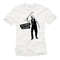Cool  Albert Einstein T-Shirt for Men with funny saying  Go Away Stupid white S-XXXXXL - 1.jpg