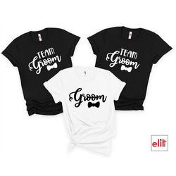 Team Groom T Shirt, Groom Shirt, Bachelor Party Shirt, Best Man Shirt, Gift For Groom, Groomsman Gift, Groom Squad Shirt
