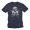 Makaya Funny Animal T-Shirt for Men - Cool Sloth Gift Blue S-XXXXXL - 1.jpg