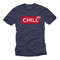 Men's T-Shirt with Print - CHILL Motif - Print Shirt Short Sleeve Cotton Blue Funny Sayings & Gifts for Men S-XXXXXL - 1.jpg
