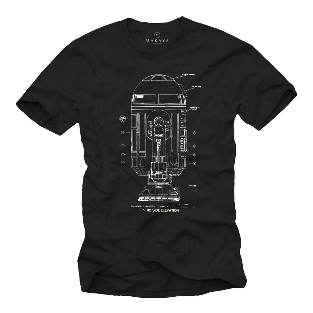 Cool Gifts for Nerds and Geeks - Vintage Android Gamer T-Shirt black S-XXXXXL - 1.jpg