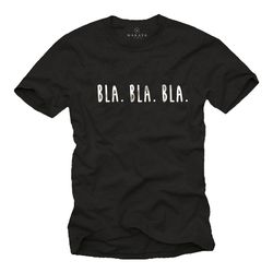 mens funny tshirt slogan - bla bla - cool quotes sayings meaning statement gift for him black s-xxxxxl